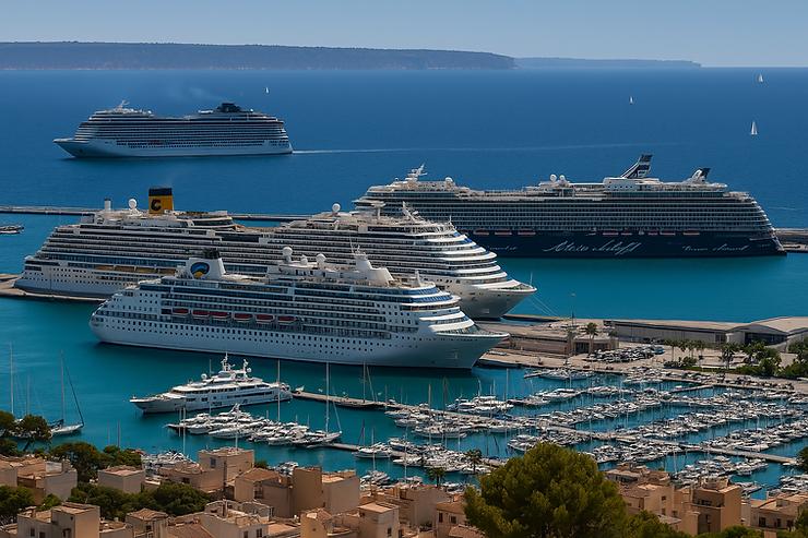 Cruise ship terminal Palma de Mallorca