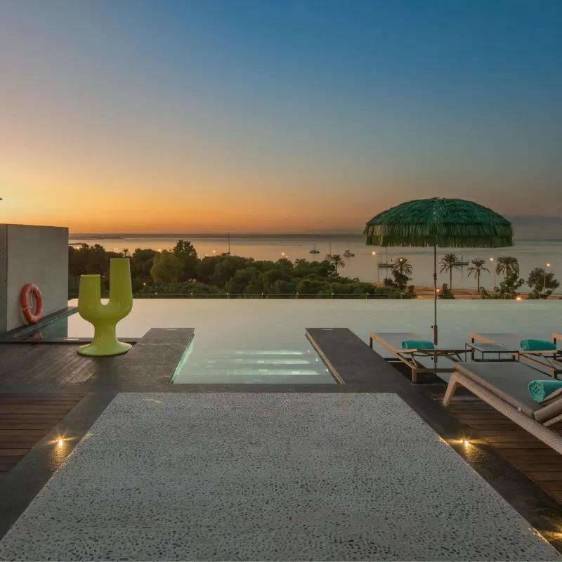 Parc de la Mar Palma sunrise view