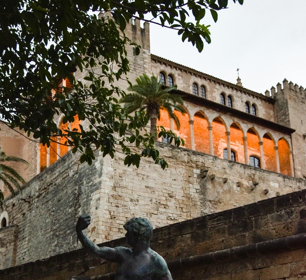 Palacio Real de la Almudaina Mallorca patio