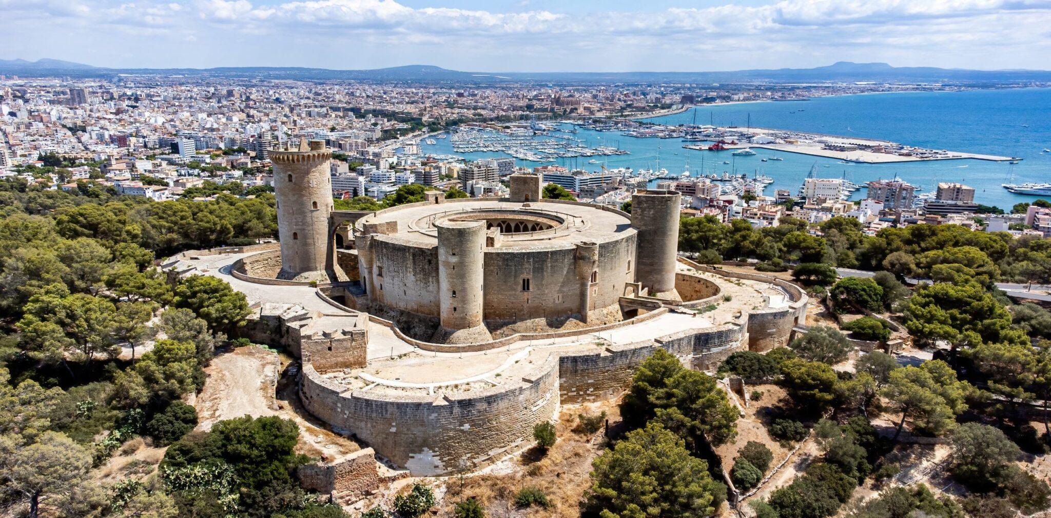 Castillo de Bellver circular fortress Mallorca
