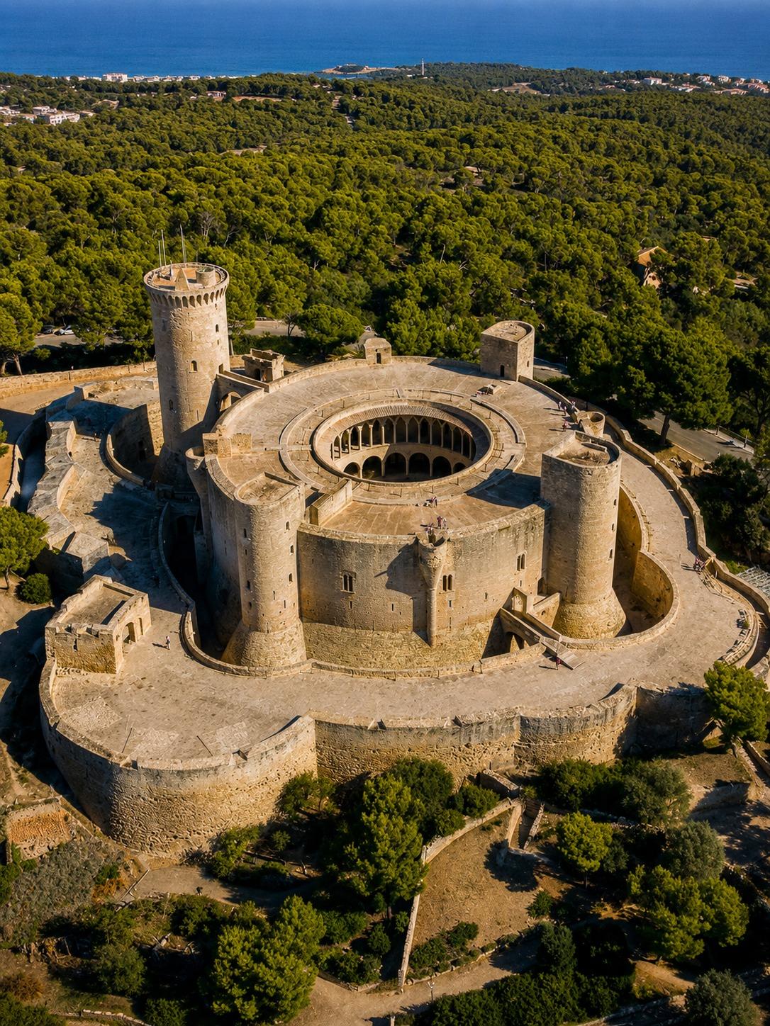 Bellver Castle circular fortress