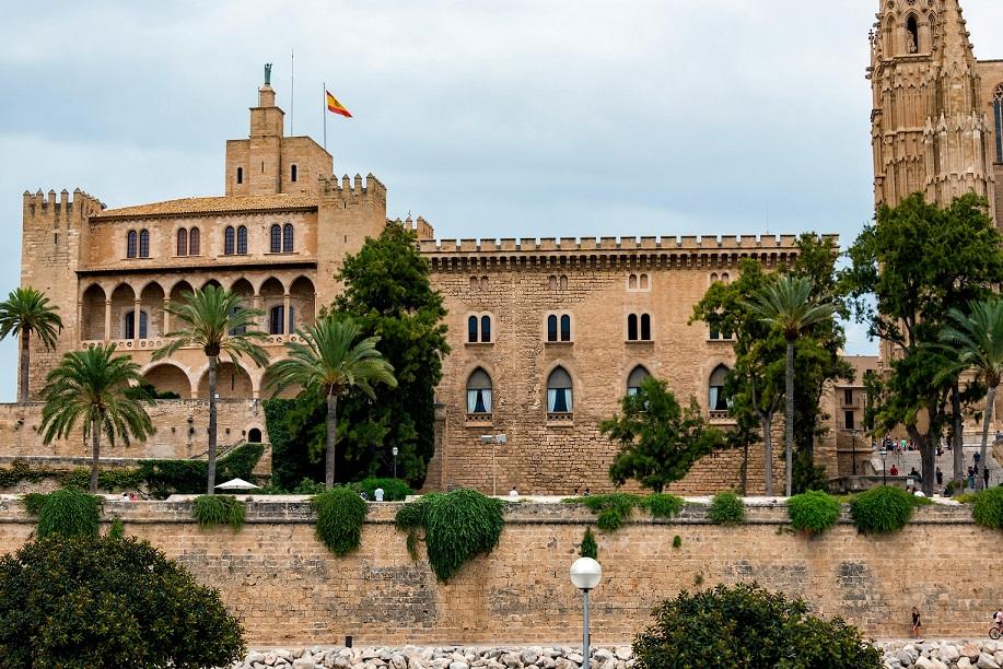 Royal Palace of Almudaina courtyard