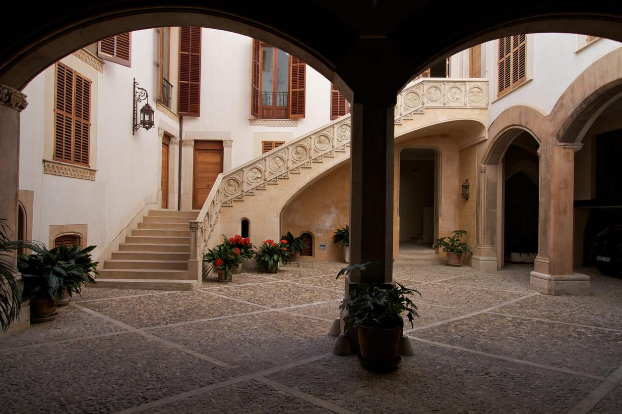 Historic courtyard in Palma